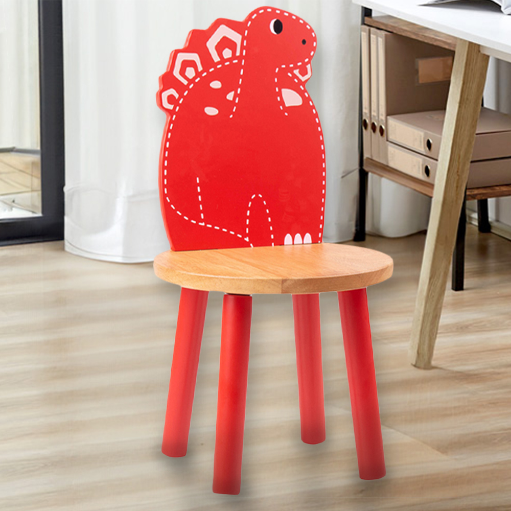 Tidlo Wooden Stegosaurus Chair Image 1