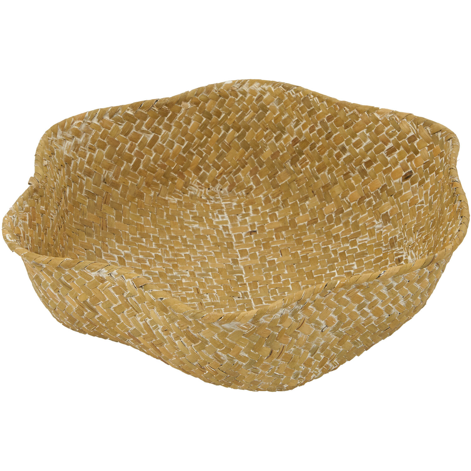 Nell Brown Seagrass Basket Image 1