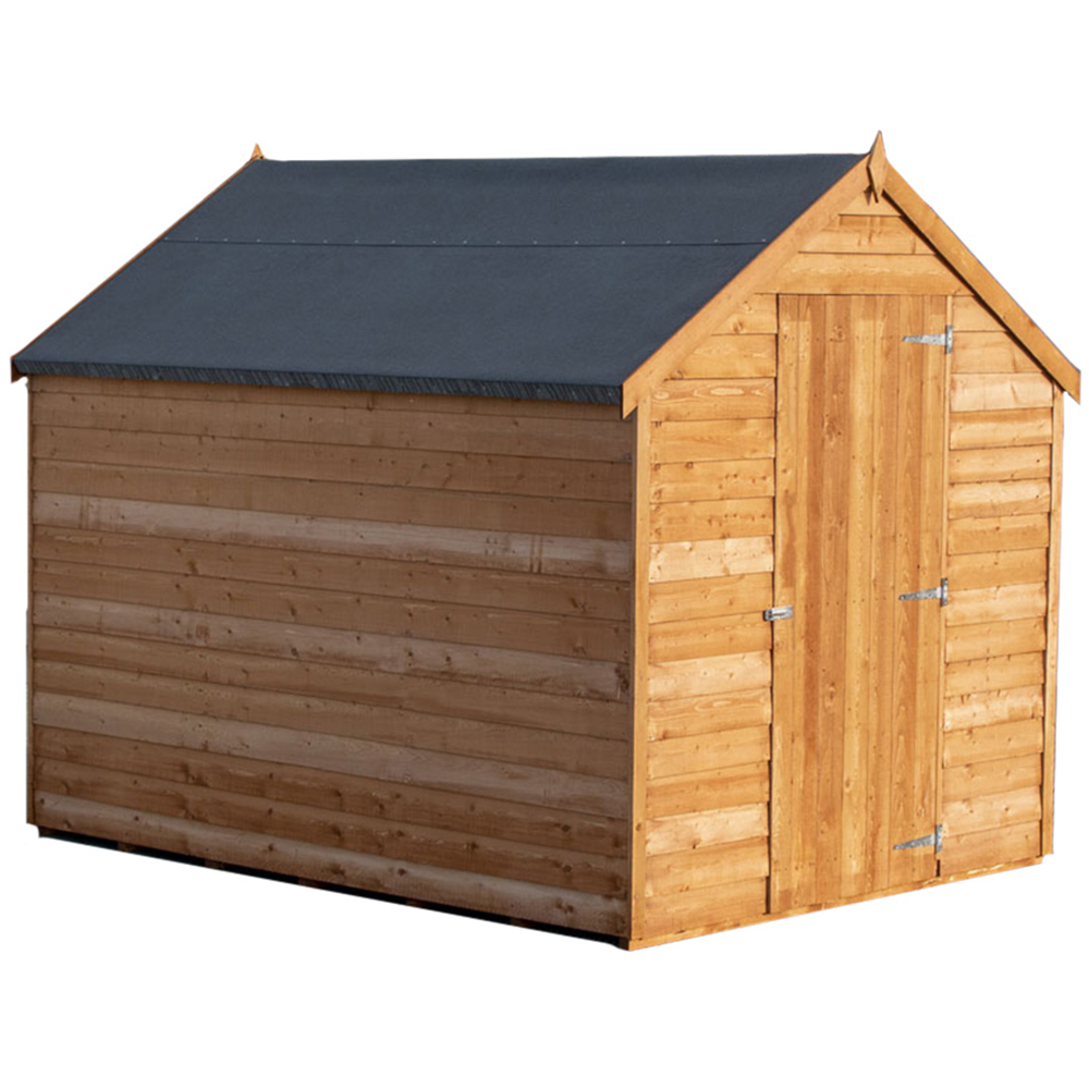 Shire 8 x 6ft Dip Treated Overlap Shed with Window Image 1