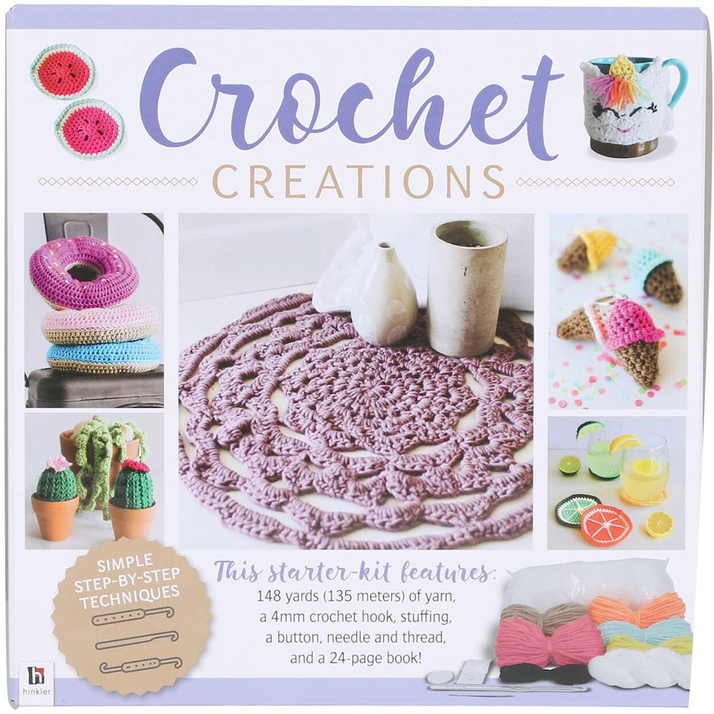 Hinkler Craftmaker Make Your Own Crochet Creation Kit Image
