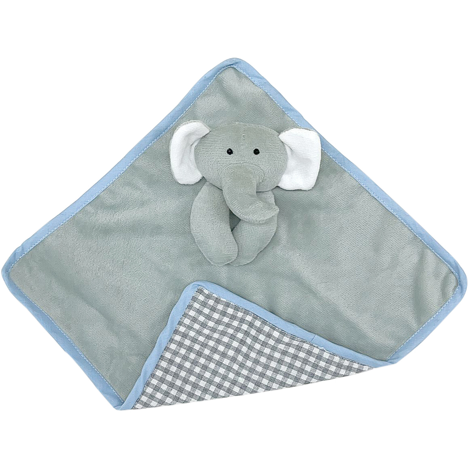 Clever Paws Comforter Grey Elephant Dog Toy Image 2