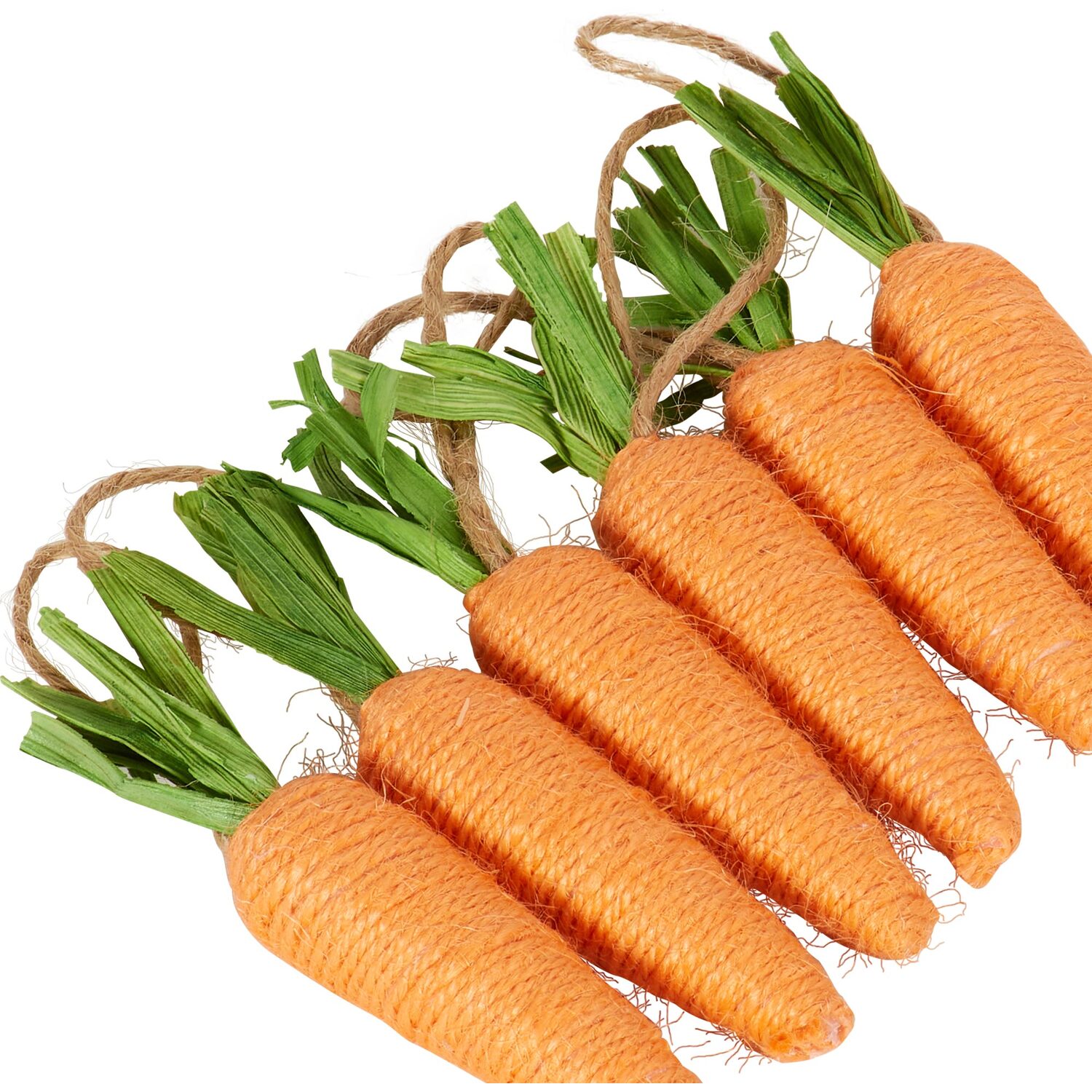 Easter Carrot Hanging Decoration 6 Pack Image 4