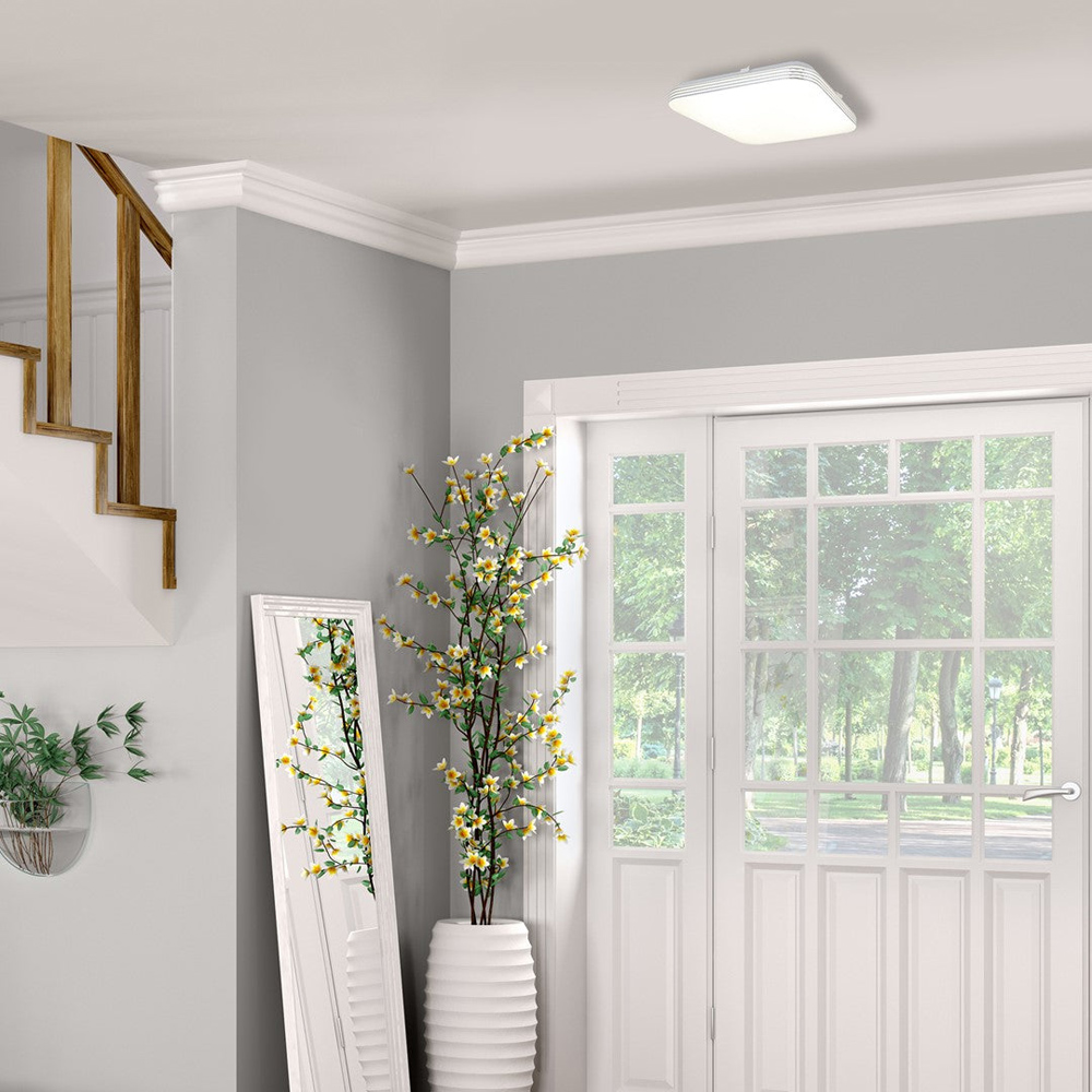 Milagro Ajax White LED Ceiling Lamp 230V Image 2