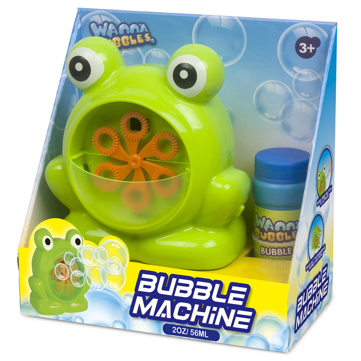 Wanna Bubbles Frog Bubble Machine Image