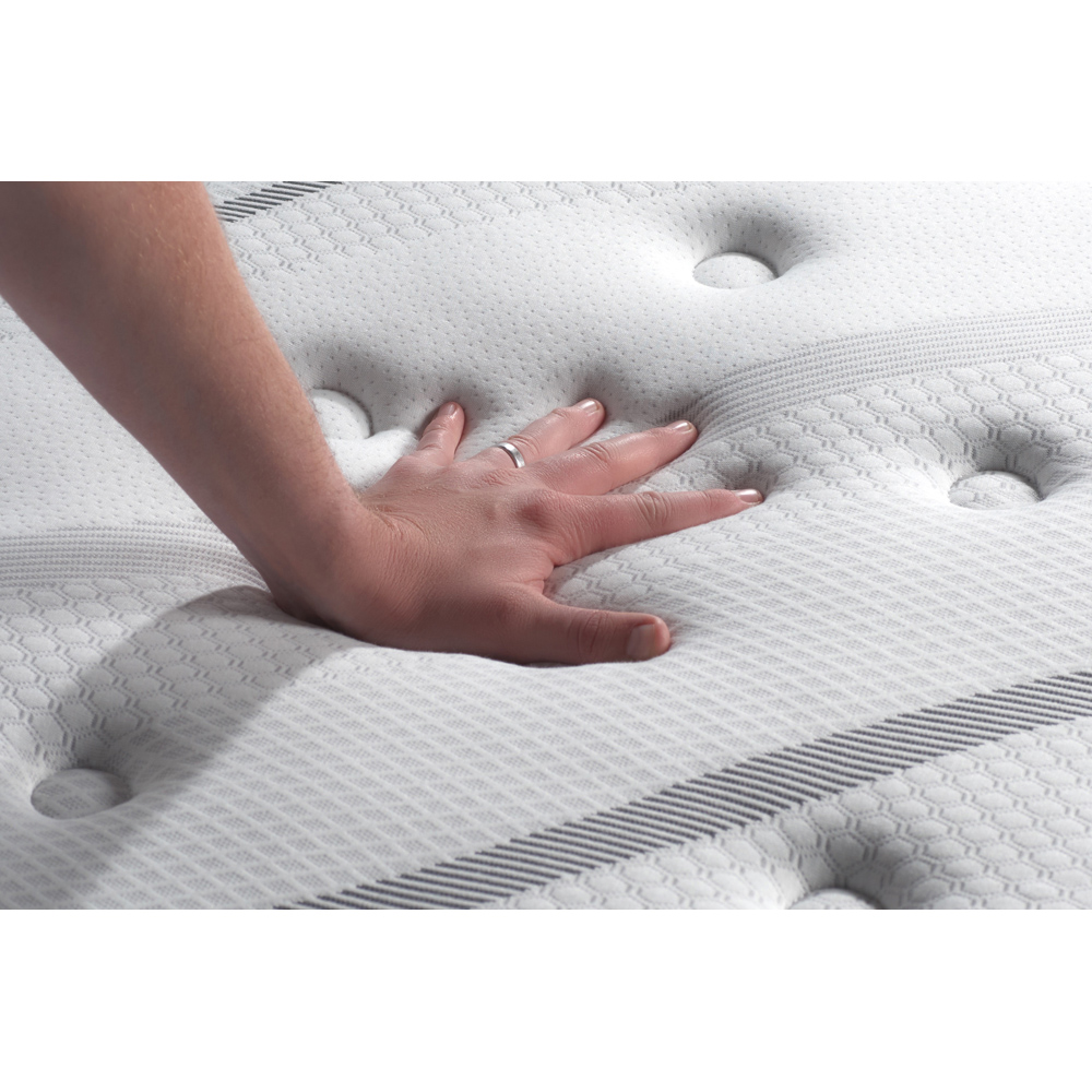 SleepSoul Heaven Single White 1000 Pocket Sprung Cool Gel Foam Mattress Image 5