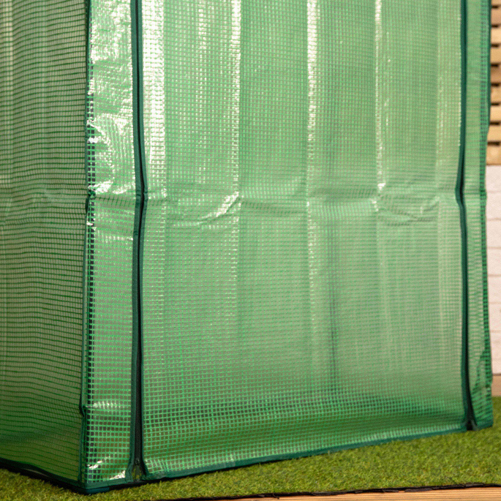 Samuel Alexander Green Weatherproof 2 x 3ft Mini Greenhouse Image 5