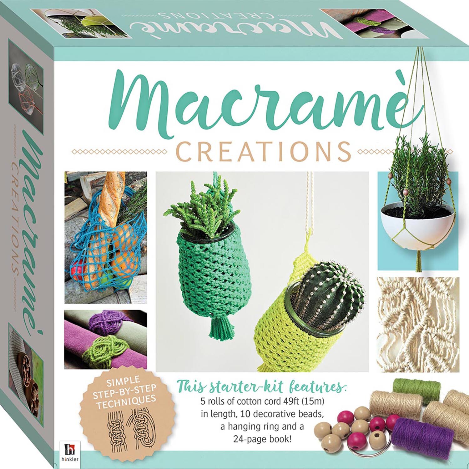 Hinkler Make Your Own Macrame Creations Kit Image