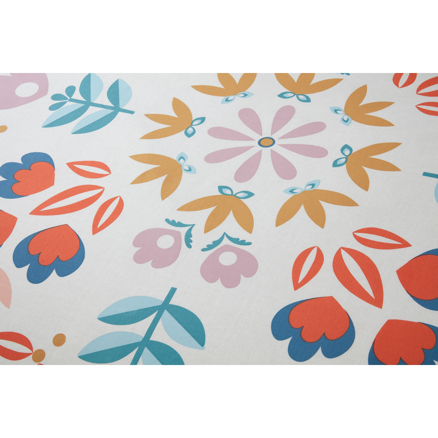Amari Floral Duvet Cover and Pillowcase Set - Double Image 5