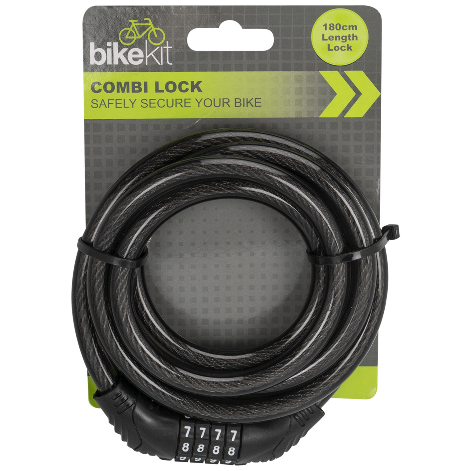 Bike Kit Combi Lock - 180cm Image