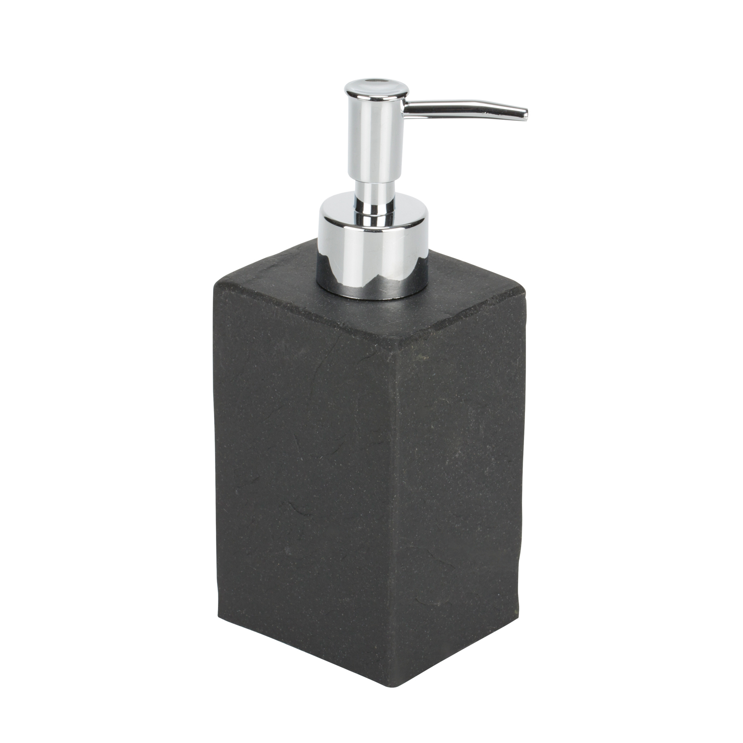 Denver Black Stone Finish Soap Dispenser Image
