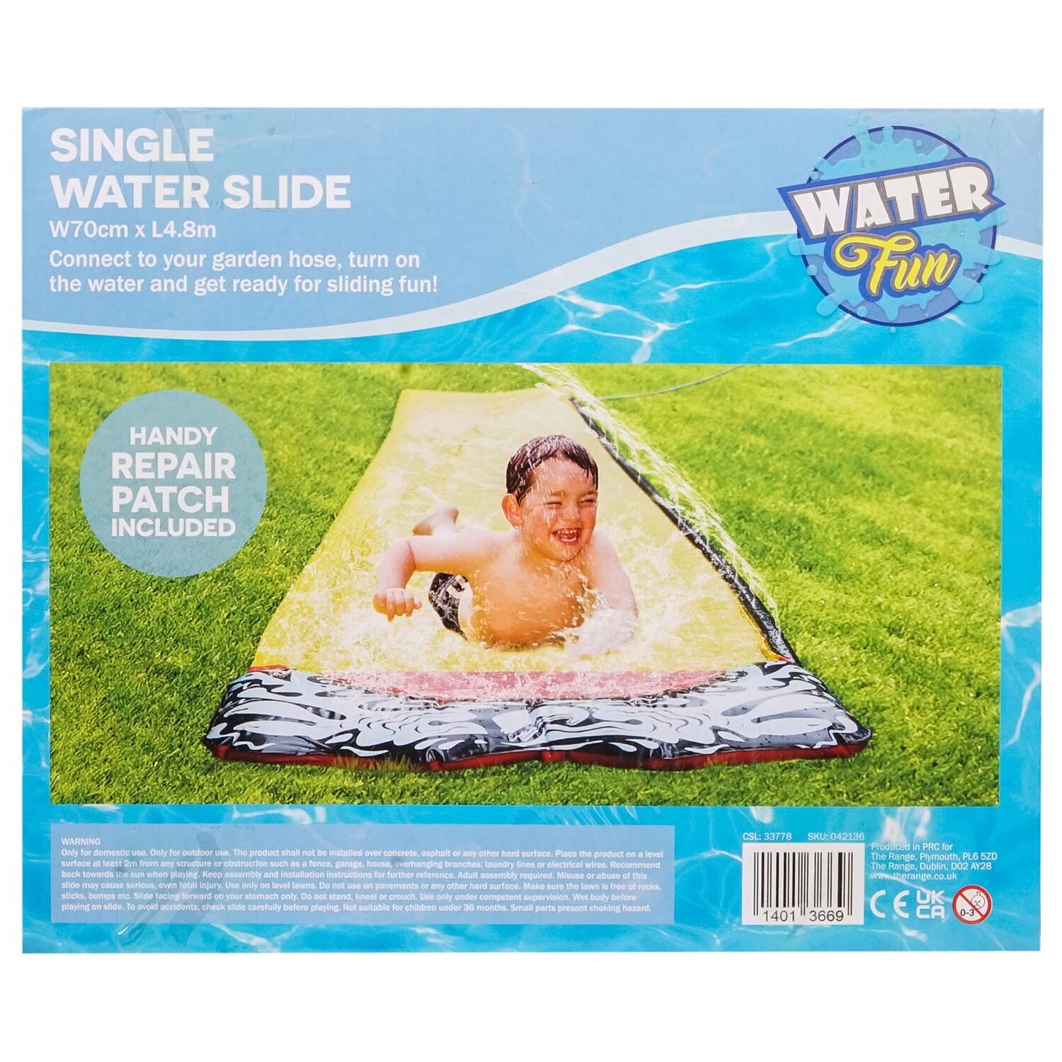 Single Water Slide 70cm x 4.8m Image