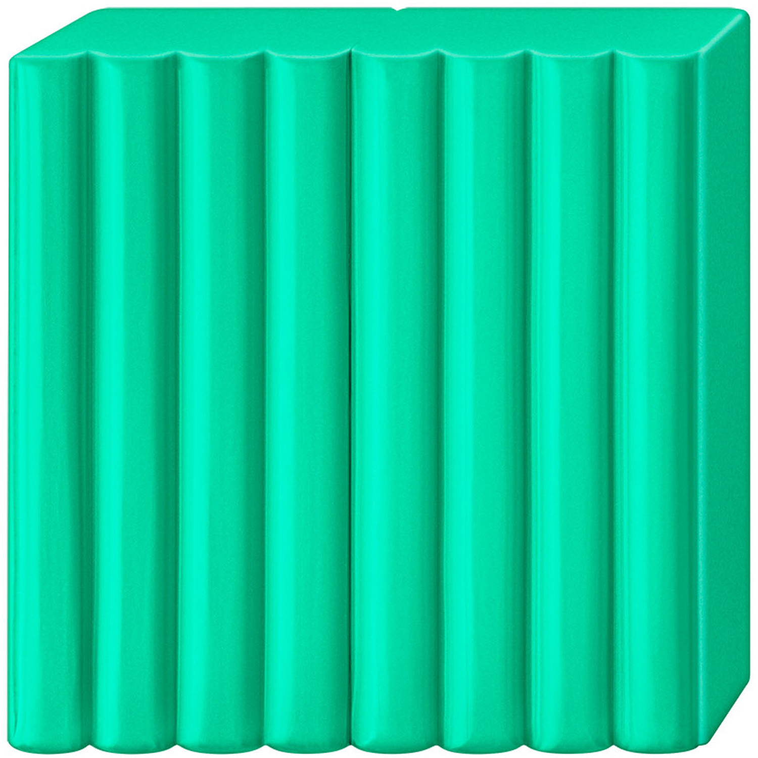 Staedtler FIMO Effect Modelling Clay Block - Translucent Green Image 2