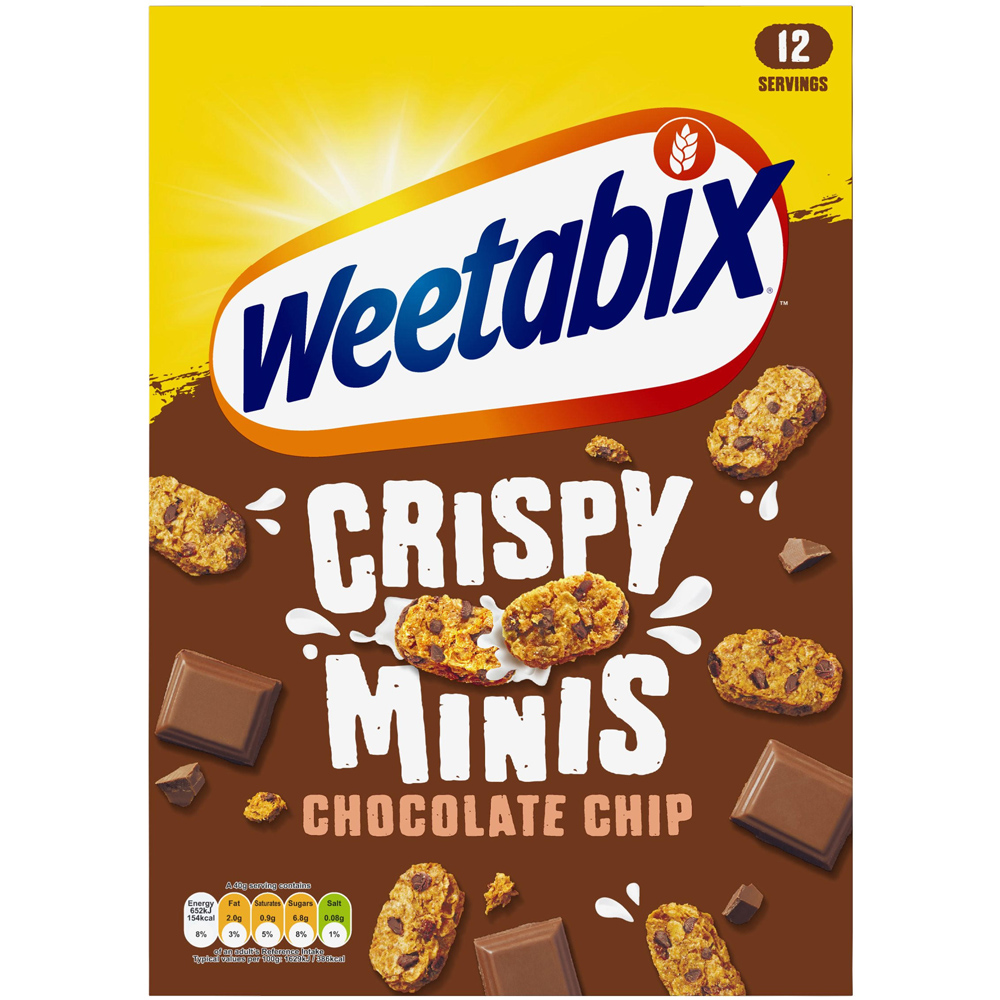 Weetabix Crispy Minis Chocolate Chip 500g Image
