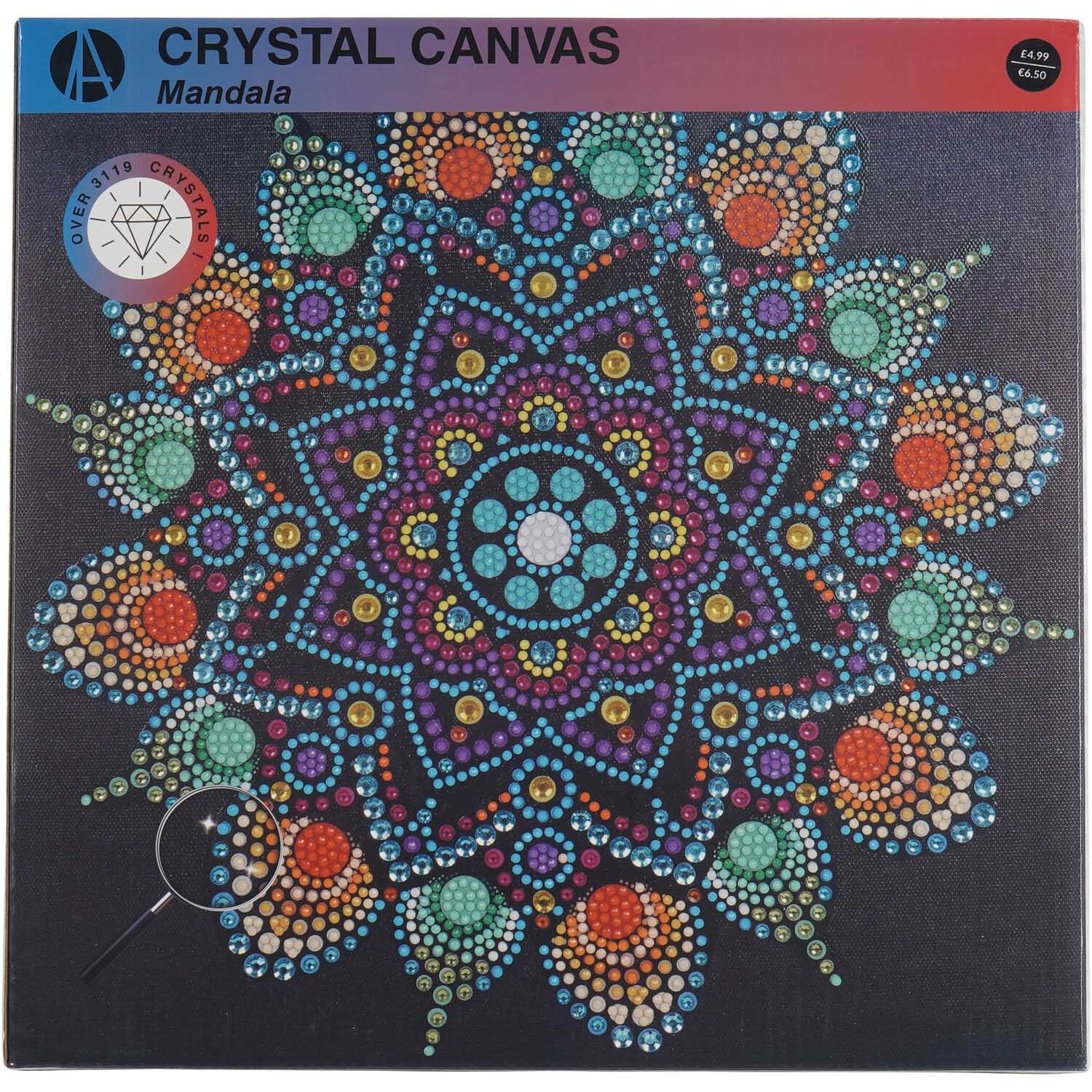 Crystal Canvas Mandala Kit Image 1