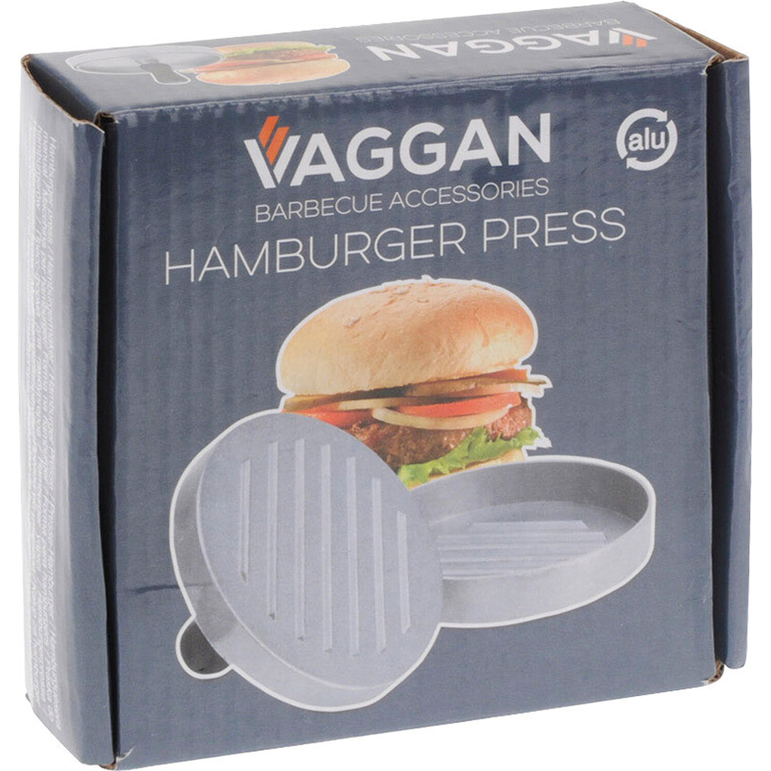 Hamburger Press Cast Alu Body - Silver Image 2