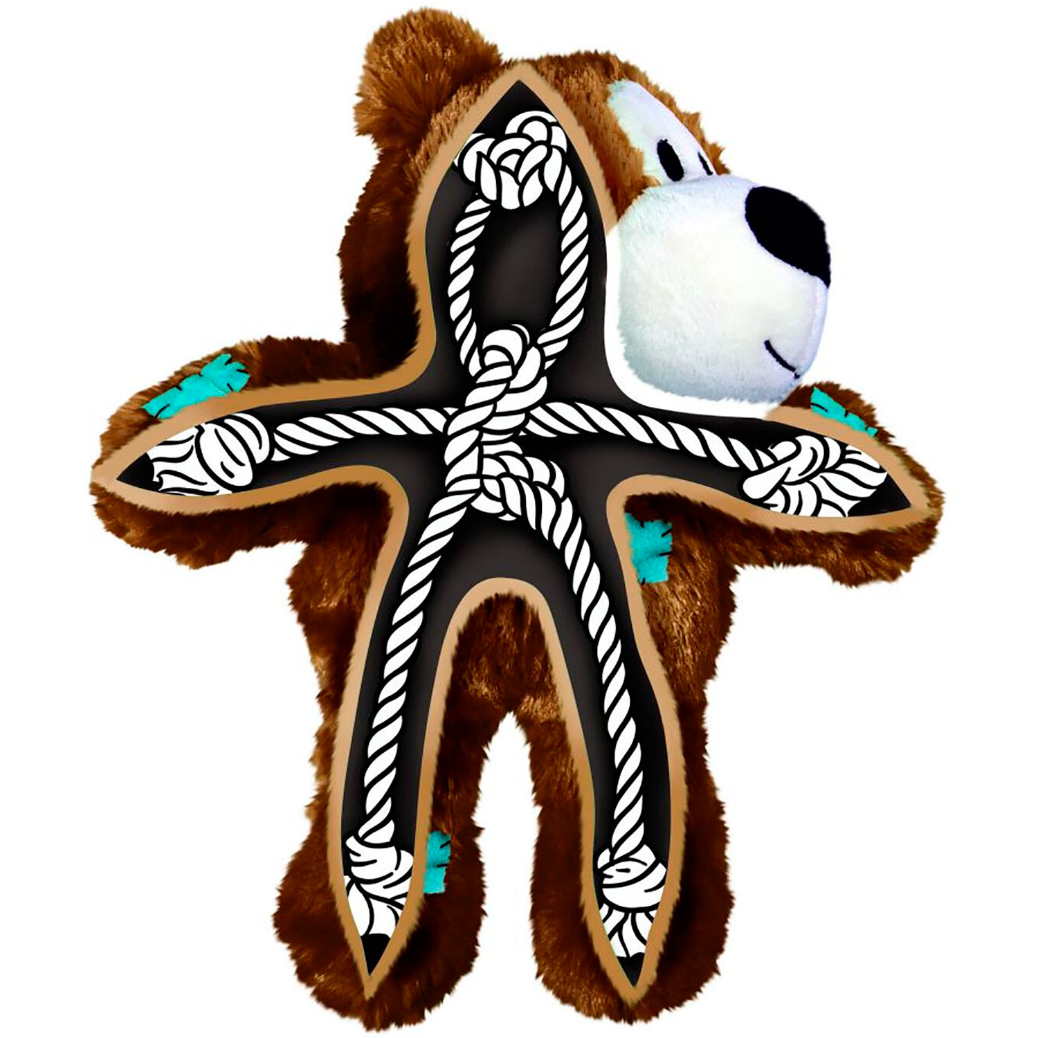 Kong Wild Knots Bear Dog Toy - Small Image 5