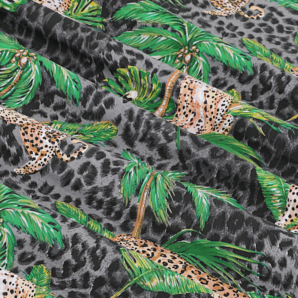 Velosso EasyCare King Size Leopard Jungle Reversible Duvet Set Image 2