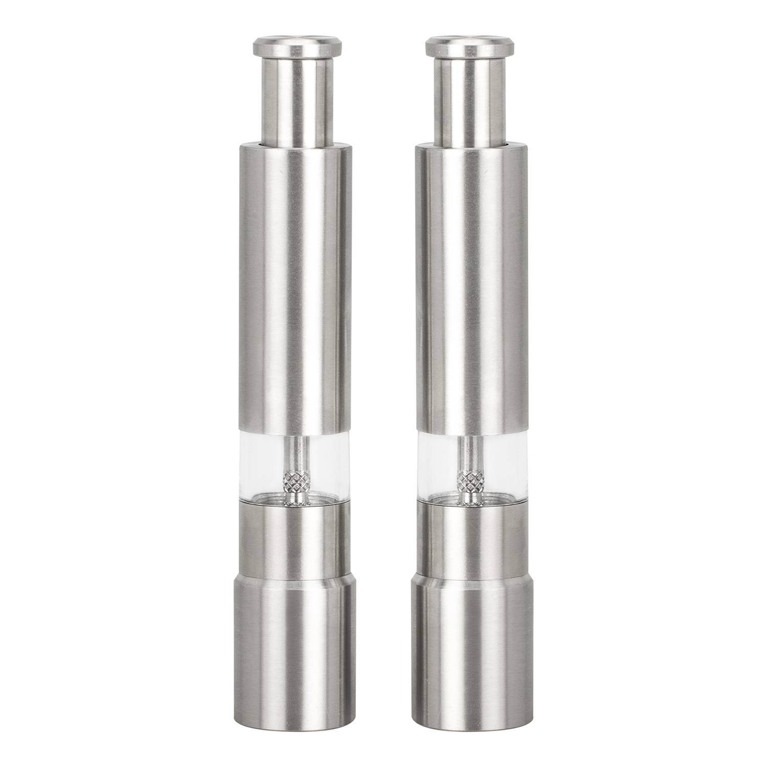 Oxford Stainless Steel Salt and Pepper Mill Set Image 2