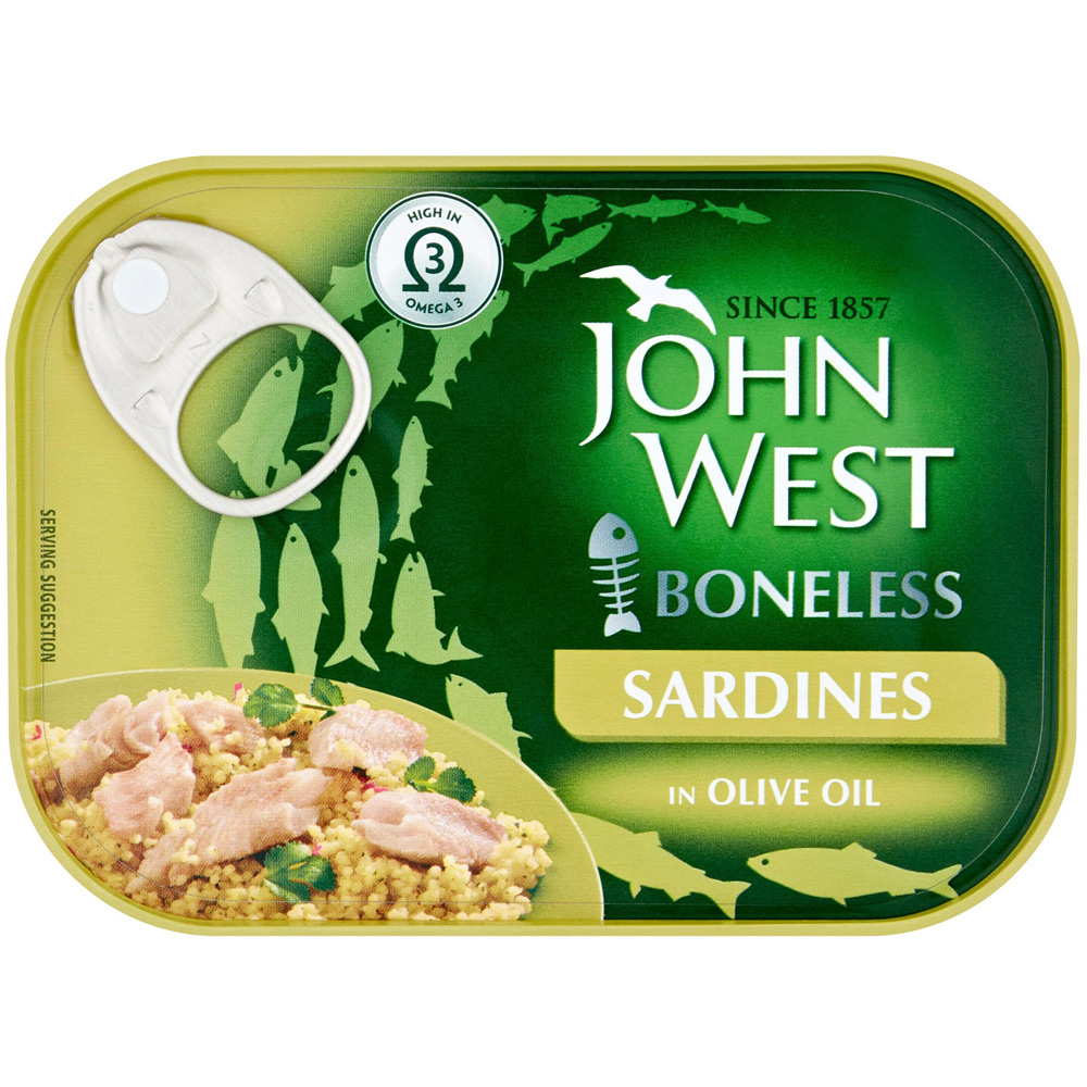 John West Sardines in Olive Oil 95g Image