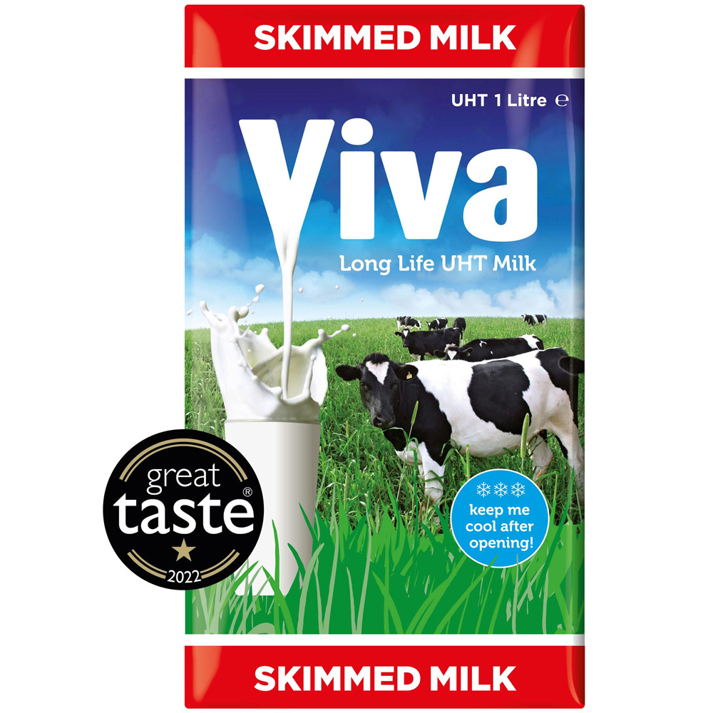 Viva Skimmed Milk 1L Image
