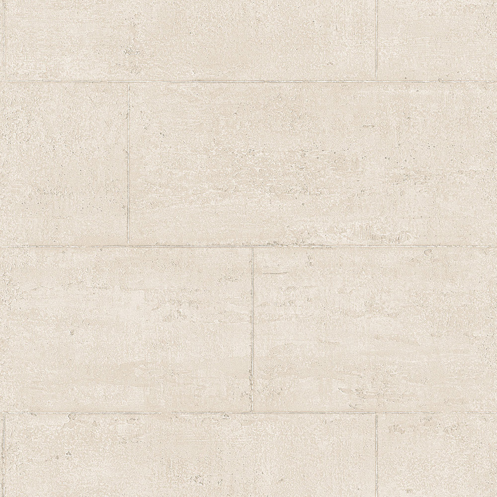 Galerie Global Fusion Concrete Block Beige Wallpaper Image 1