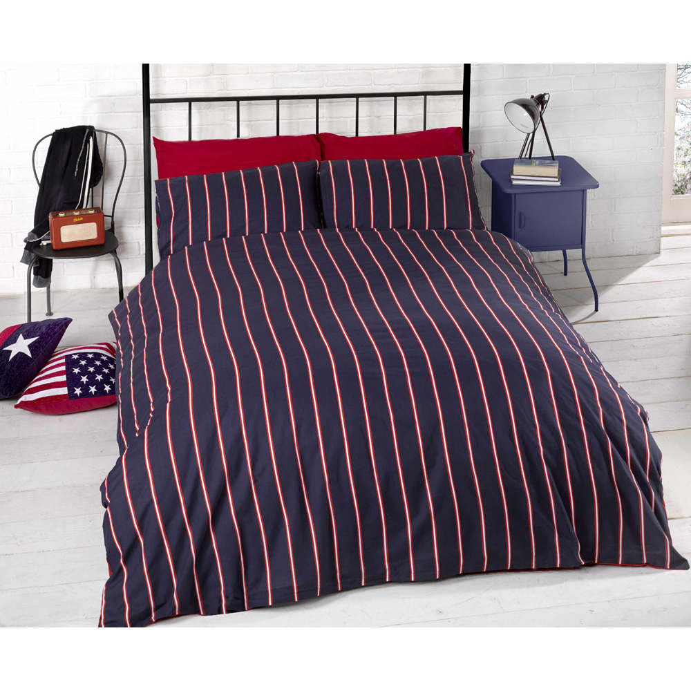 Rapport Home Don't Wake Me Up Single Navy Duvet Cover Set Image 3