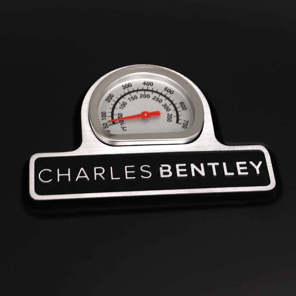 Charles Bentley 6 Burner + 1 Side Burner Gas BBQ Black Image 6