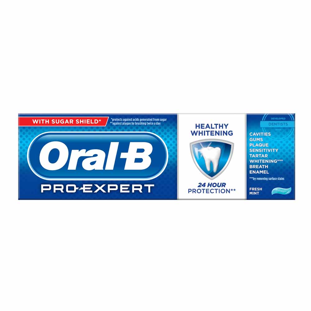 Oral-B Pro Expert Healthy White Toothpaste 75ml Image 1