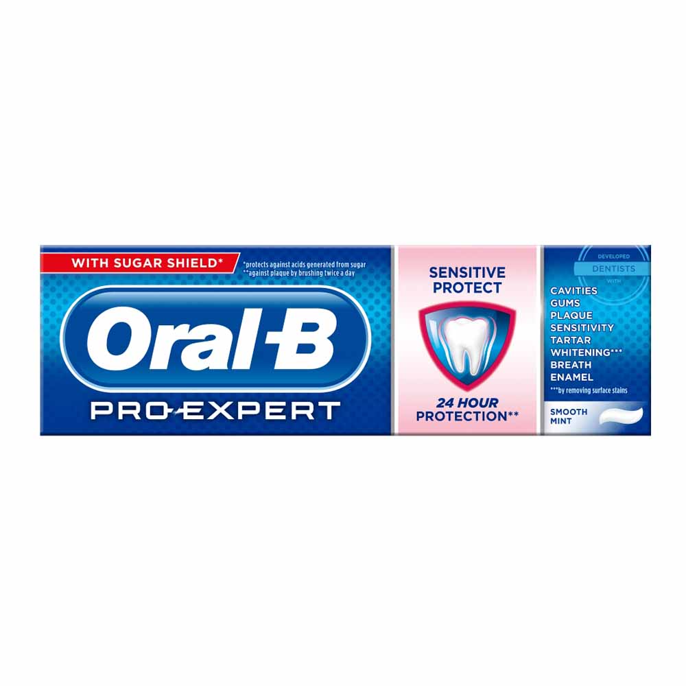 Oral-B Pro Expert Sensitive & Gentle Whitening Toothpaste 75ml Image 1