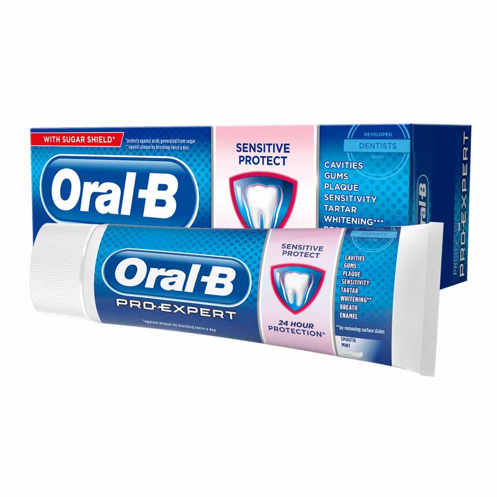 Oral-B Pro Expert Sensitive & Gentle Whitening Toothpaste 75ml Image 2