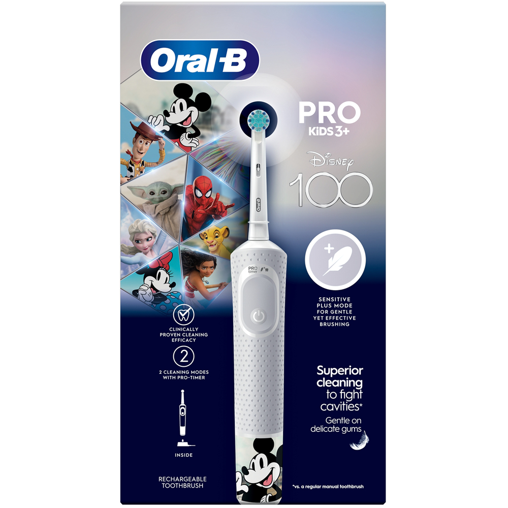Oral-B Disney 100 VitalityPro Kids Electric Toothbrush Image 1