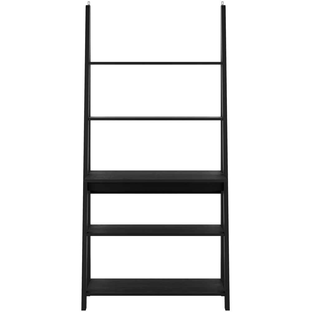 Tiva 5 Tier Black Ladder Desk Image 3