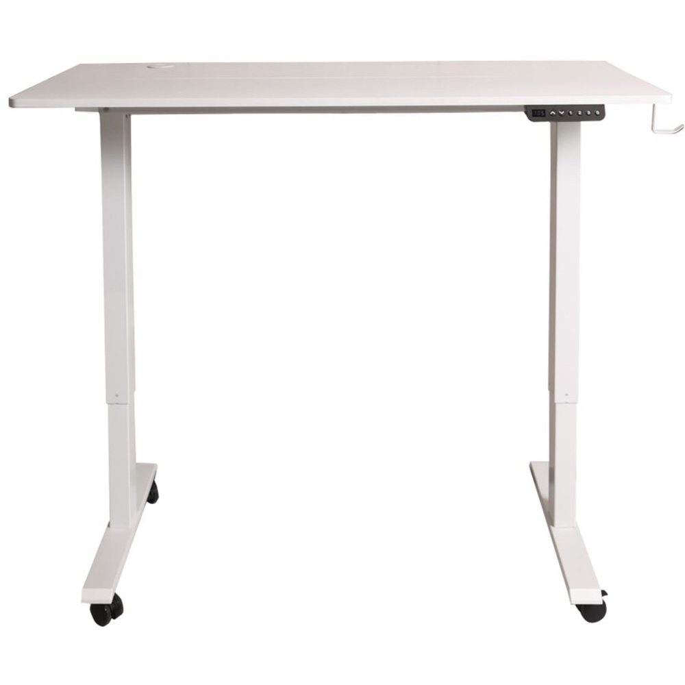 Alivio Electric Height Adjustable Stand Up Home Office Desk White Image 3