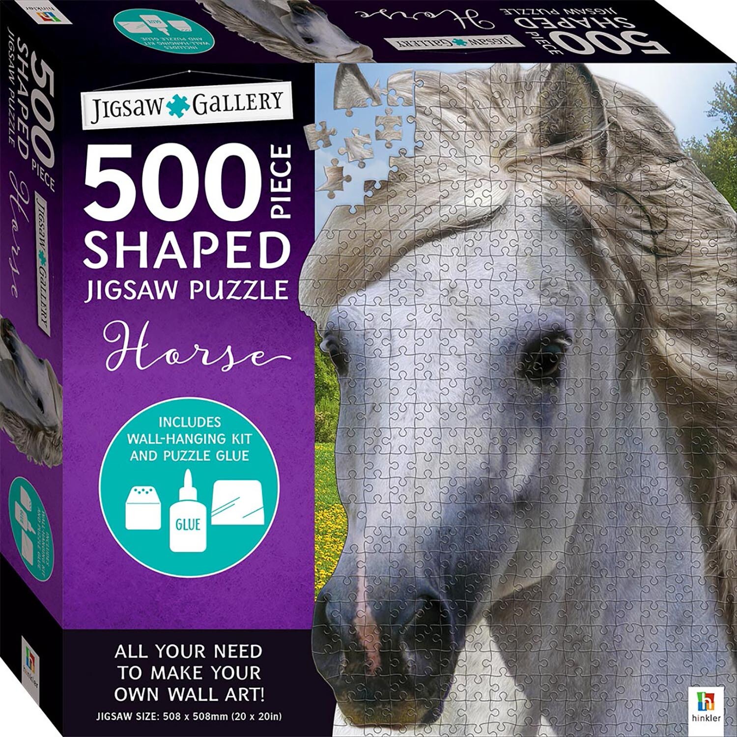 Hinkler Jigsaw Gallery Horse Jigsaw Puzzle 500 Piece Image
