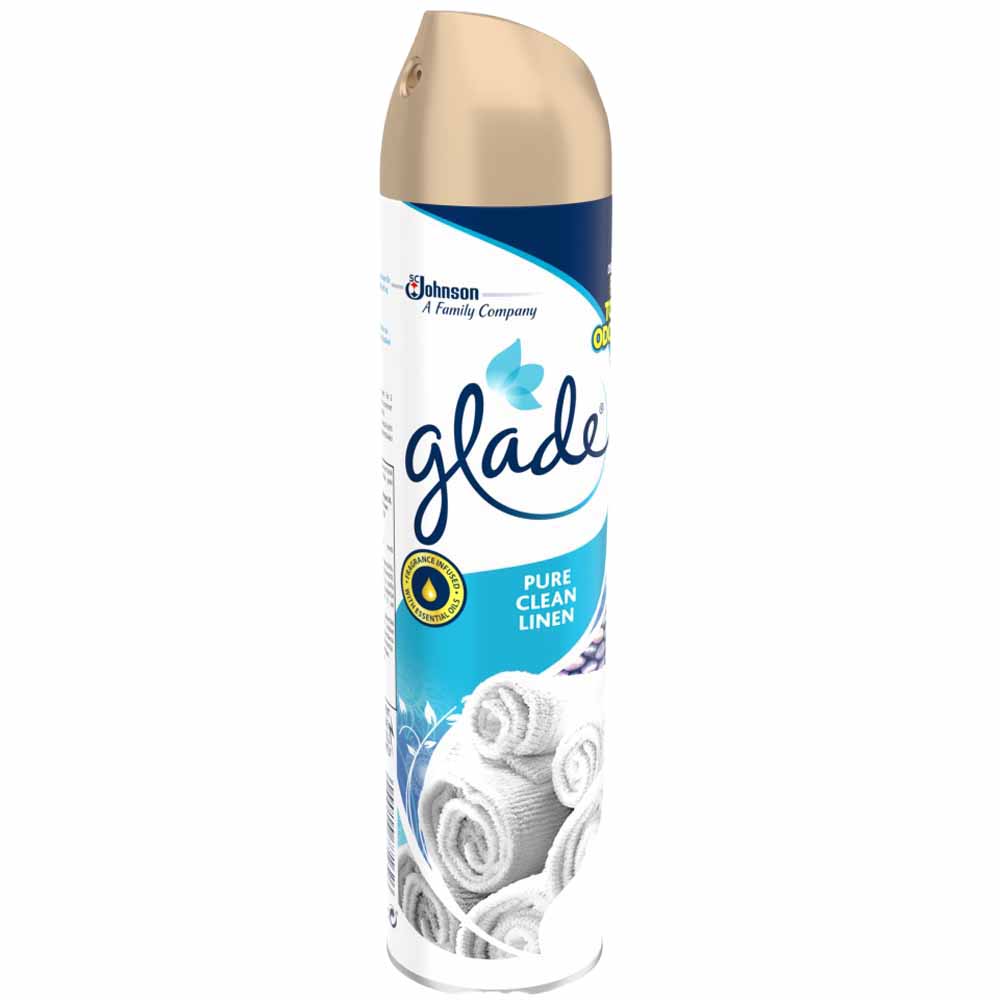 Glade Clean Linen Air Freshener 300ml Image 4