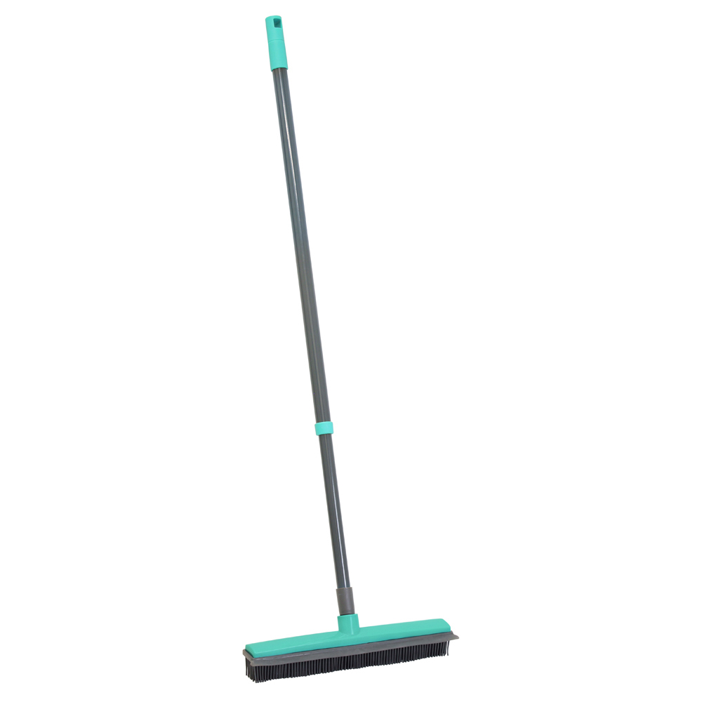 JVL Rubber Broom Grey Image 1