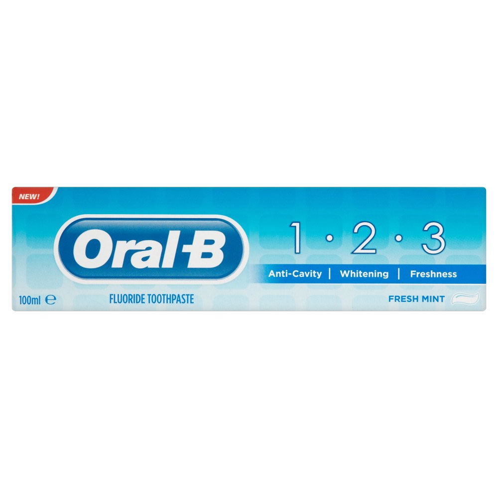 Oral B 1-2-3 Toothpaste 100ml Image