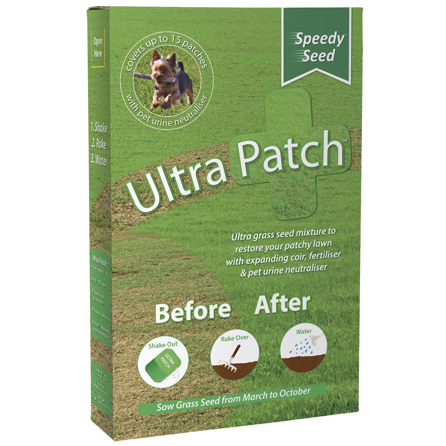 Ultra Patch Grass Seed 650G Image