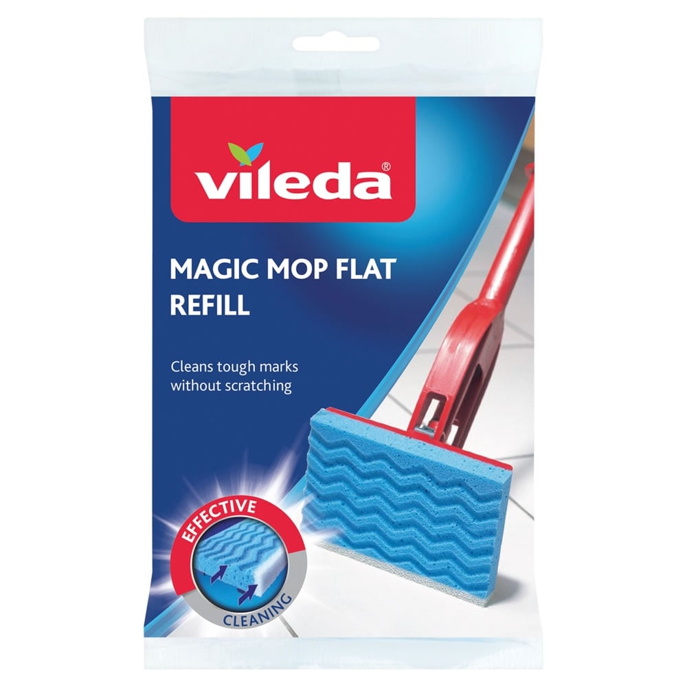 Vileda Flat Magic Mop Refill Image 1