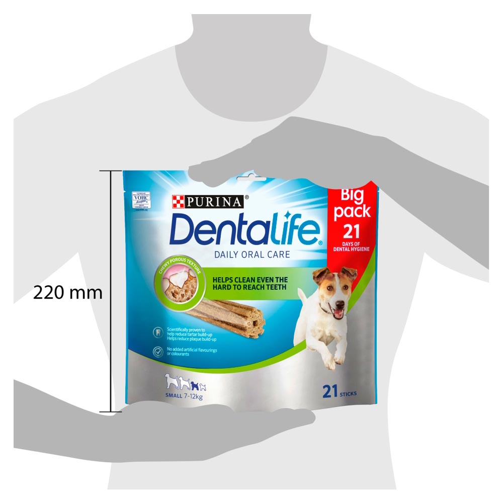 Dentalife 21 pack Small Dog Chews 345g Image 3