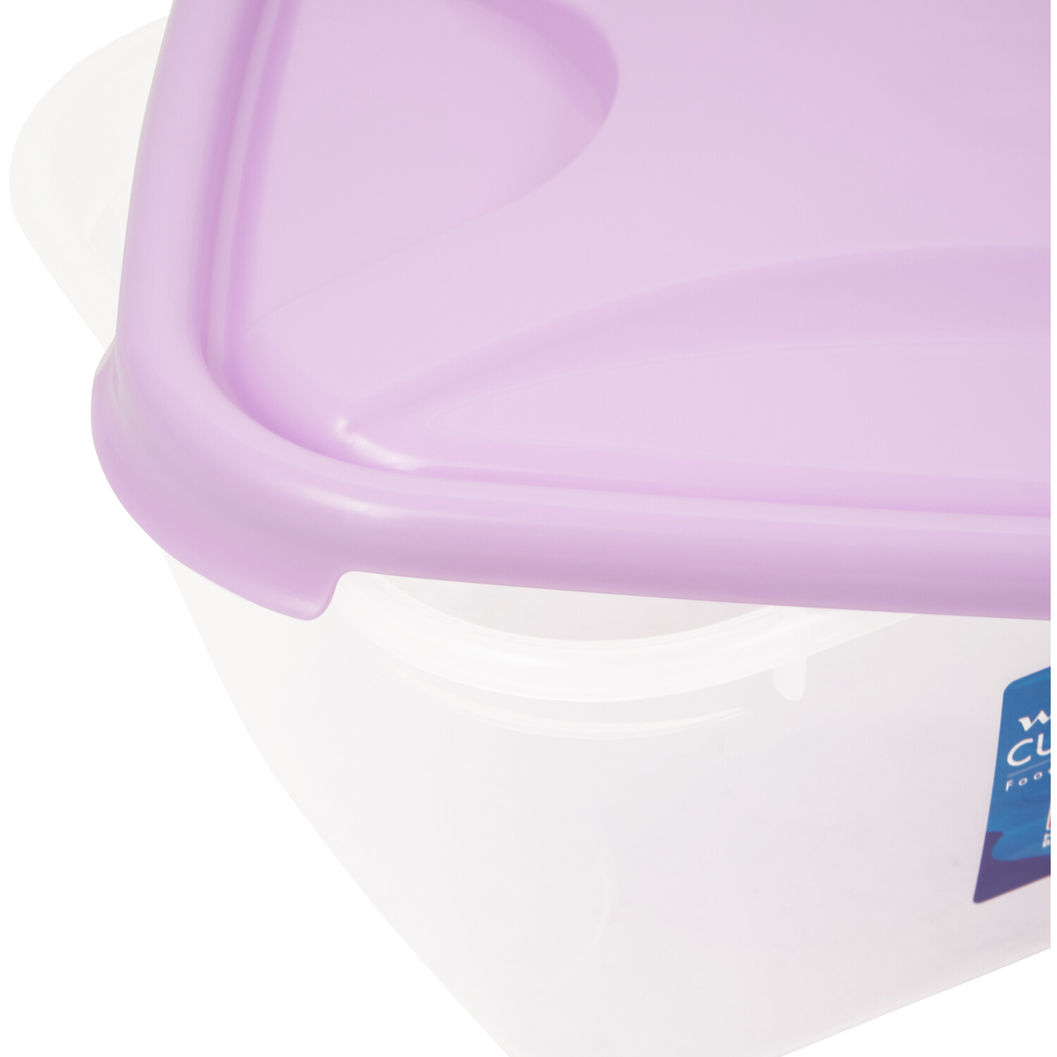 Rectangular Food Box & Lid - Lilac / 3.6l Image 4