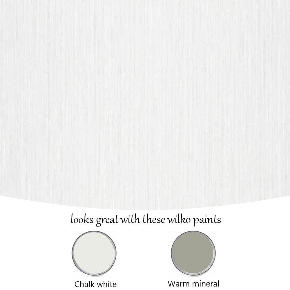 Grandeco Concerto Grasscloth White Textured Wallpaper Image 4
