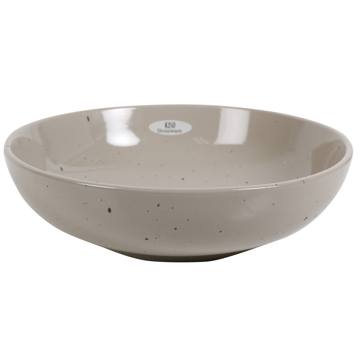Kiso Warm Grey Serving Bowl Image 2