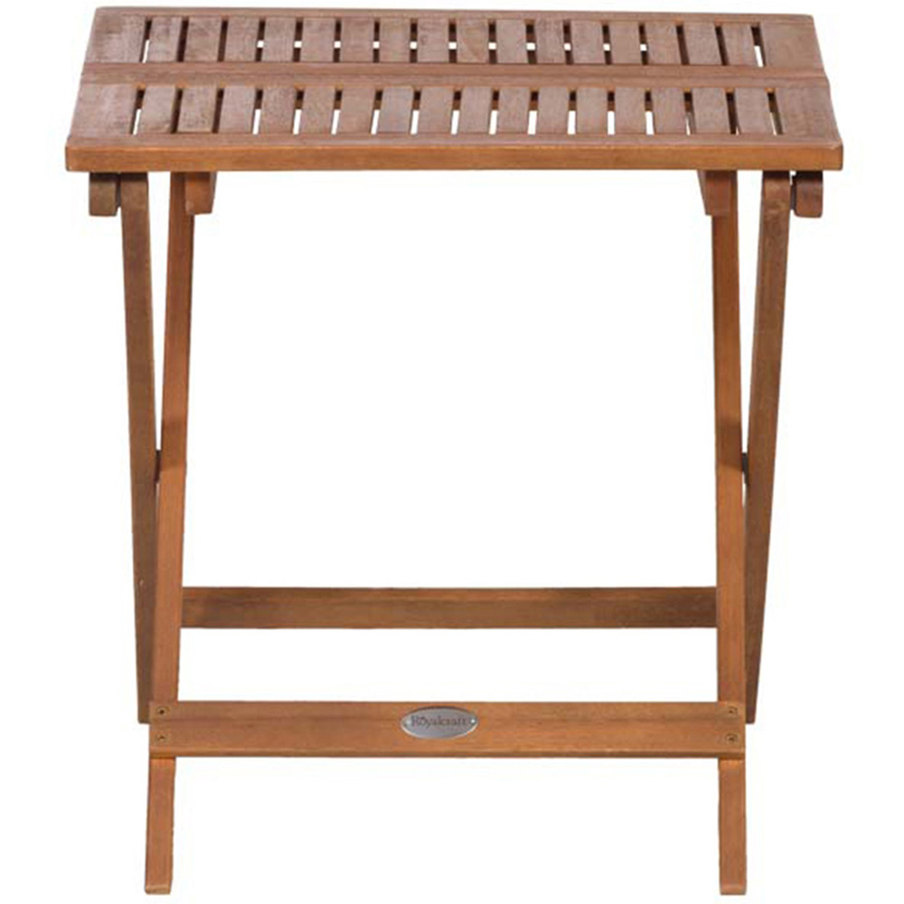 Mini Folding Wooden Side Table Image 3
