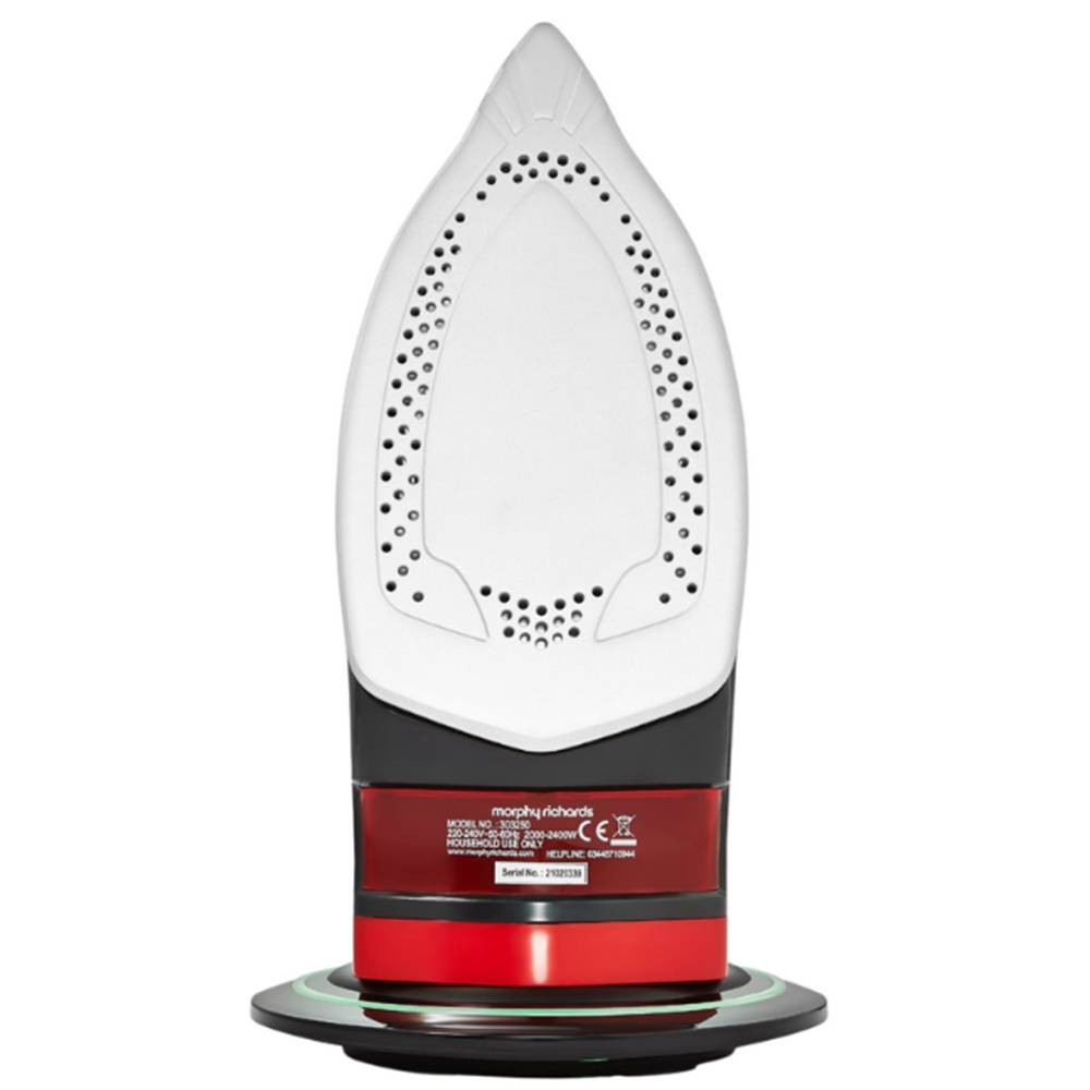 Morphy Richards 638188 Red Cordless Steam Iron 2400W Image 3