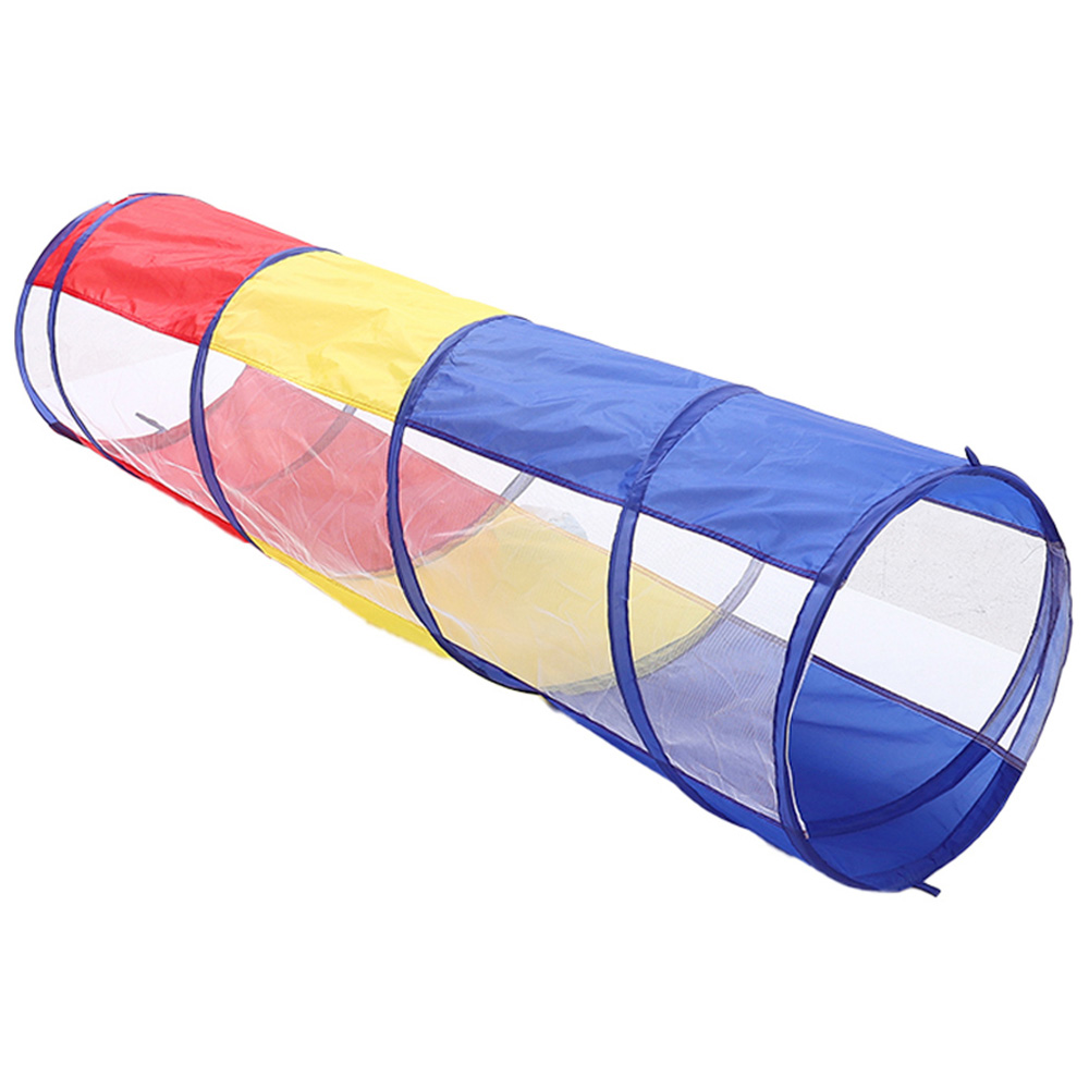 Living and Home Foldable Crawl Play Pop up Tunnel 6ft Image 1