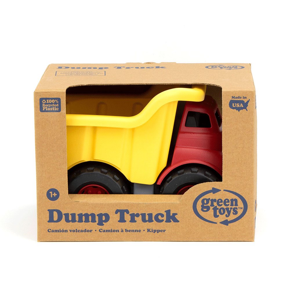BigJigs Toys Red Dumper Truck Toy Image 1