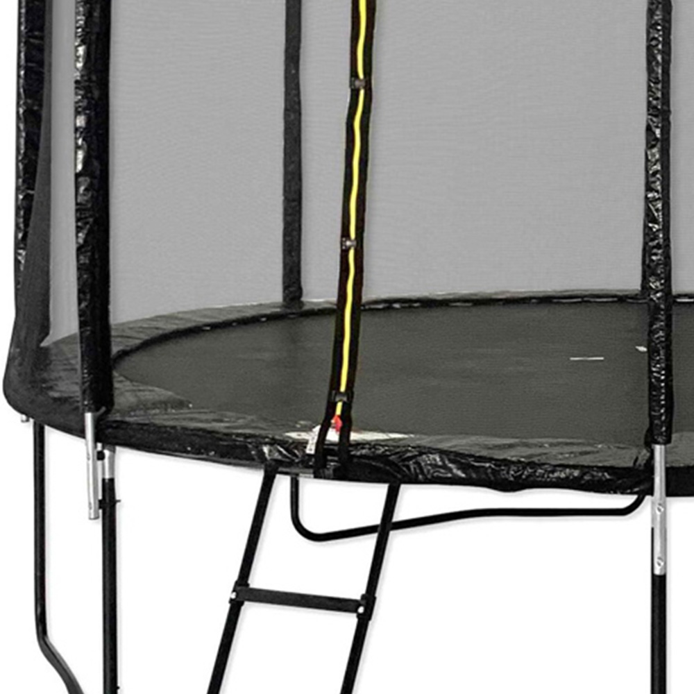Trampoline Warehouse 14ft Black Trampoline with Safety Enclosure Net Image 2