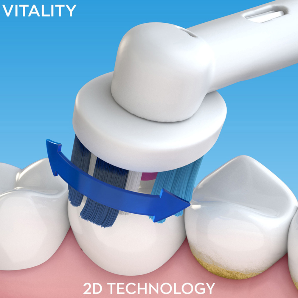 Oral-B Vitality Plus Clean and White Electric Toothbrush Image 3