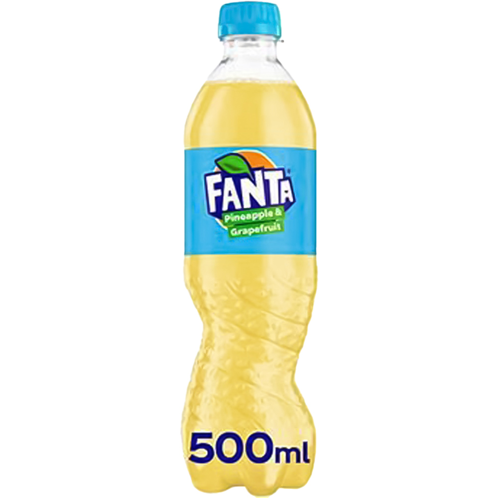 Fanta Pineapple and Grapefruit 500ml Image